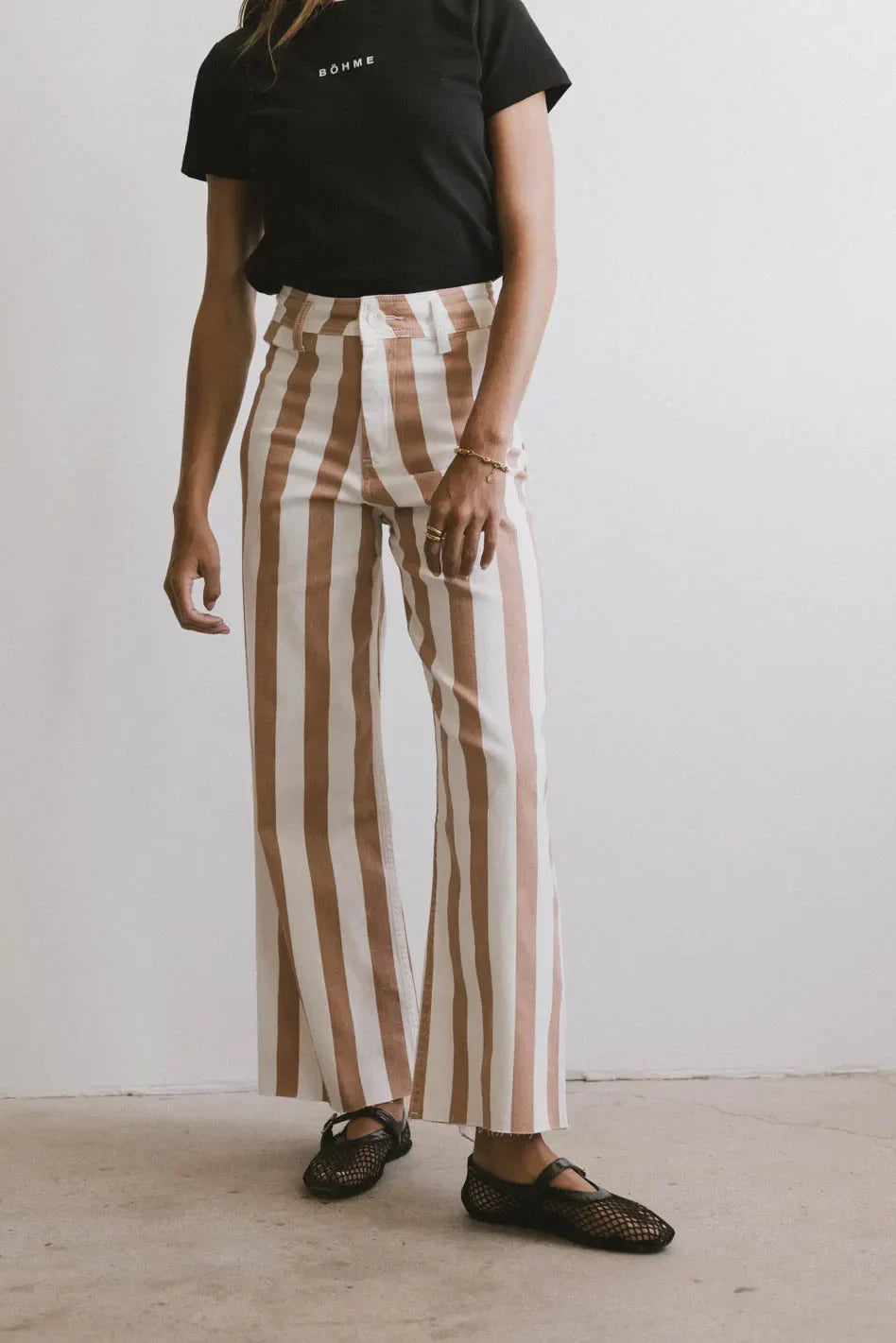 Tanith Striped Jeans FINAL SALE