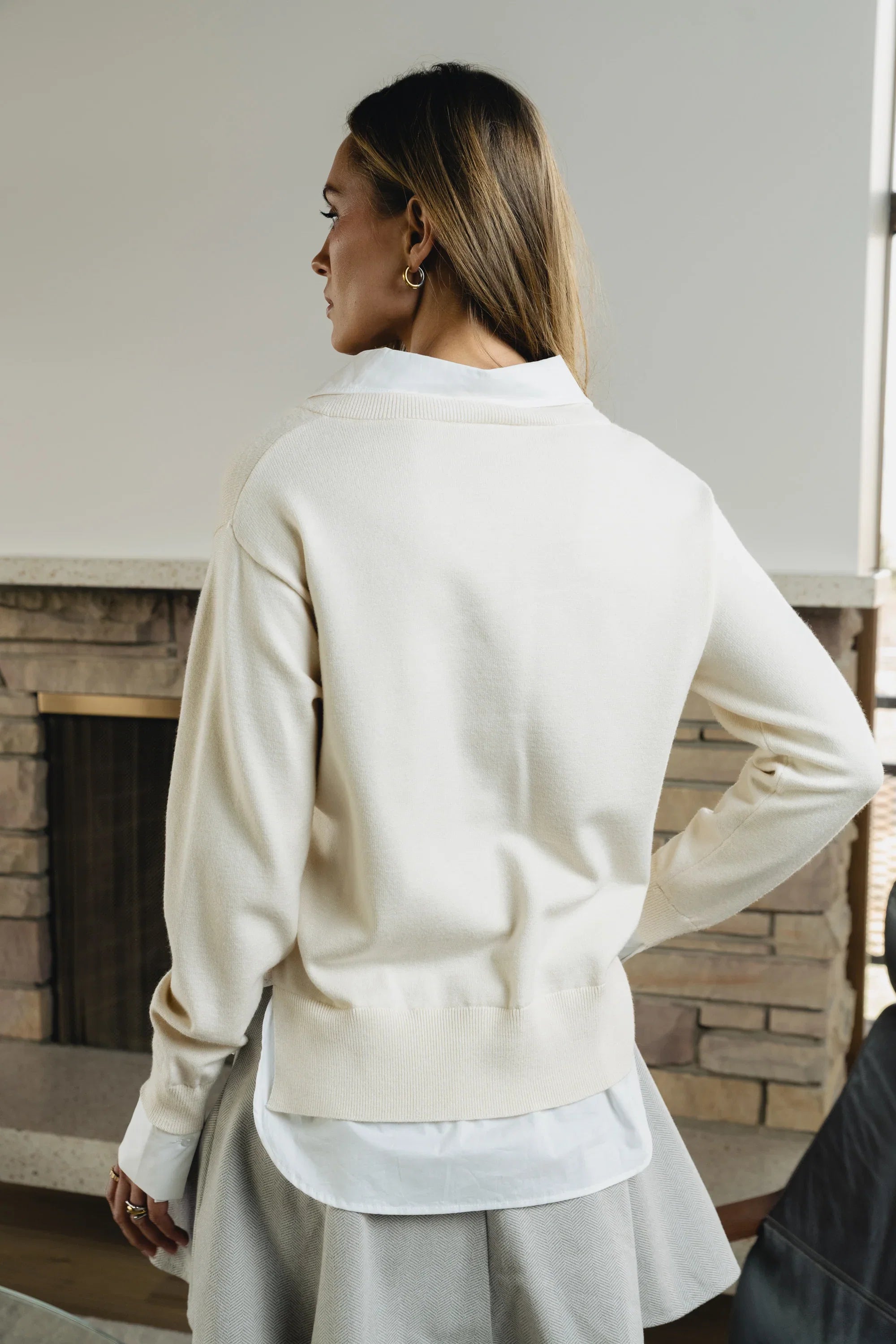 Trisha Layered Sweater