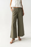 Jannah Wide Leg Pants in Olive