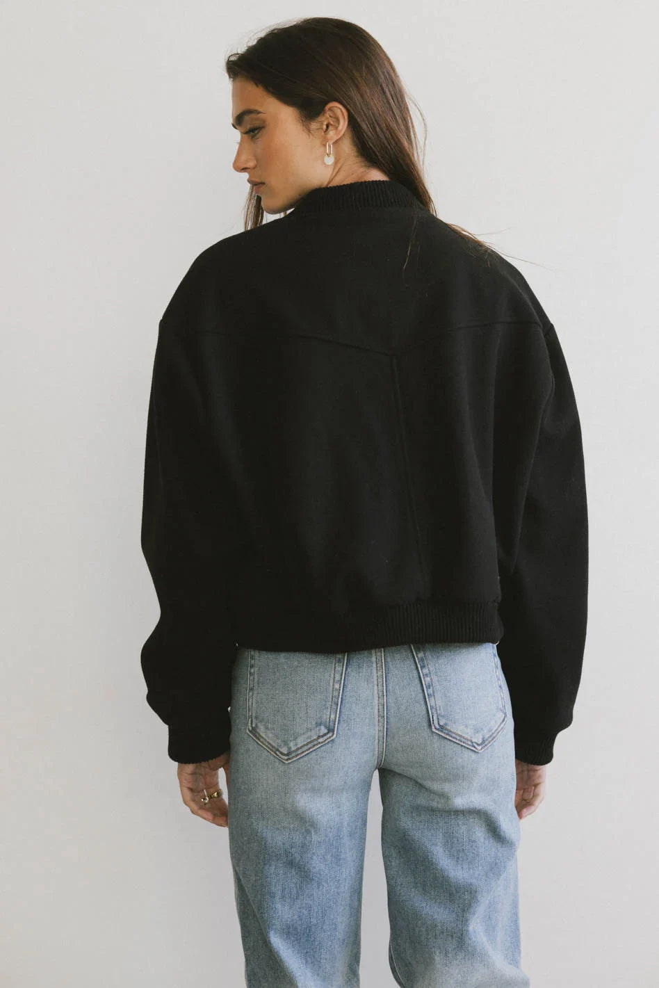 Molly Bomber Jacket in Black FINAL SALE