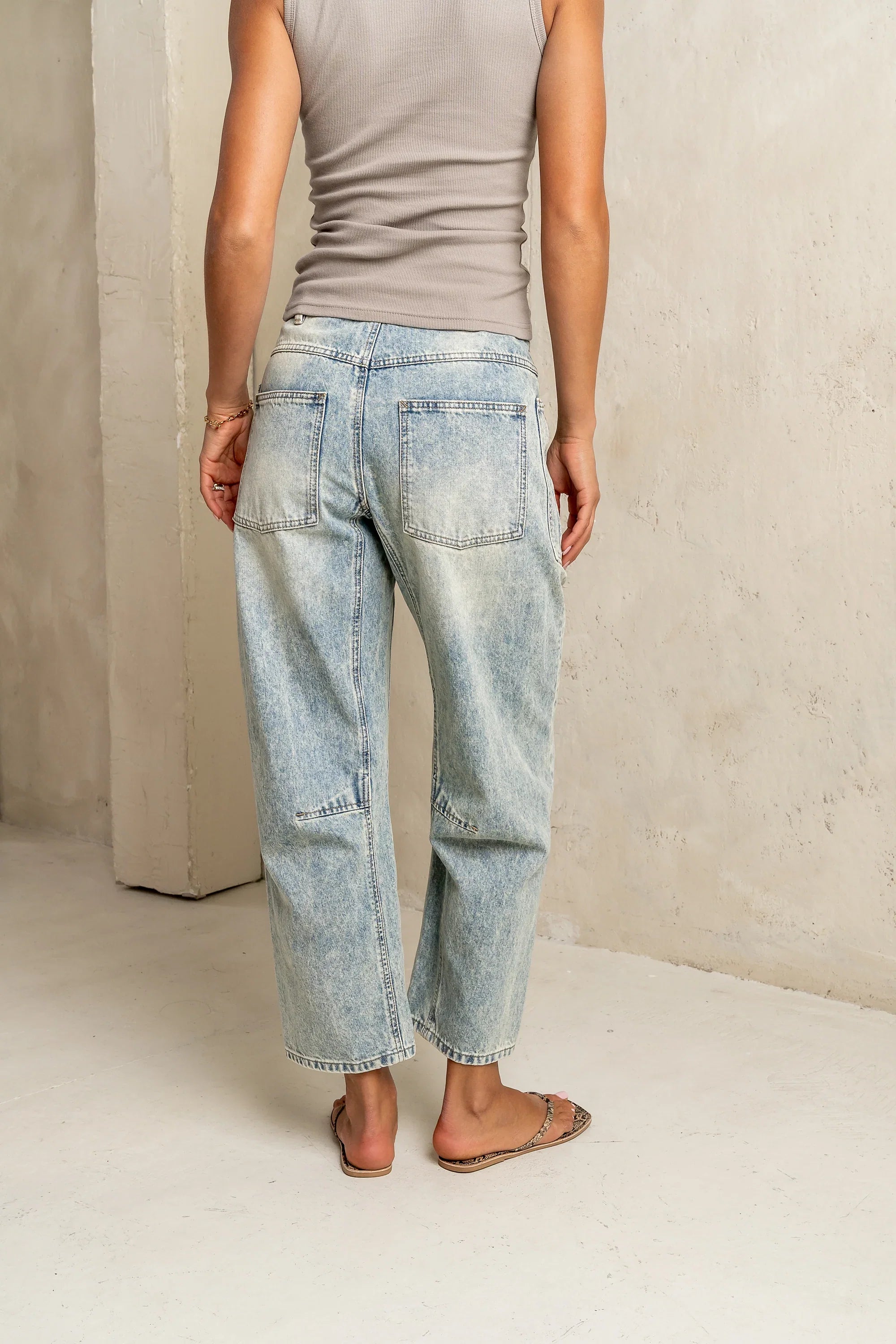 Callie Barrel Jeans FINAL SALE