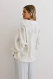 Ellis Waffle Knit Top in Tie Dye FINAL SALE