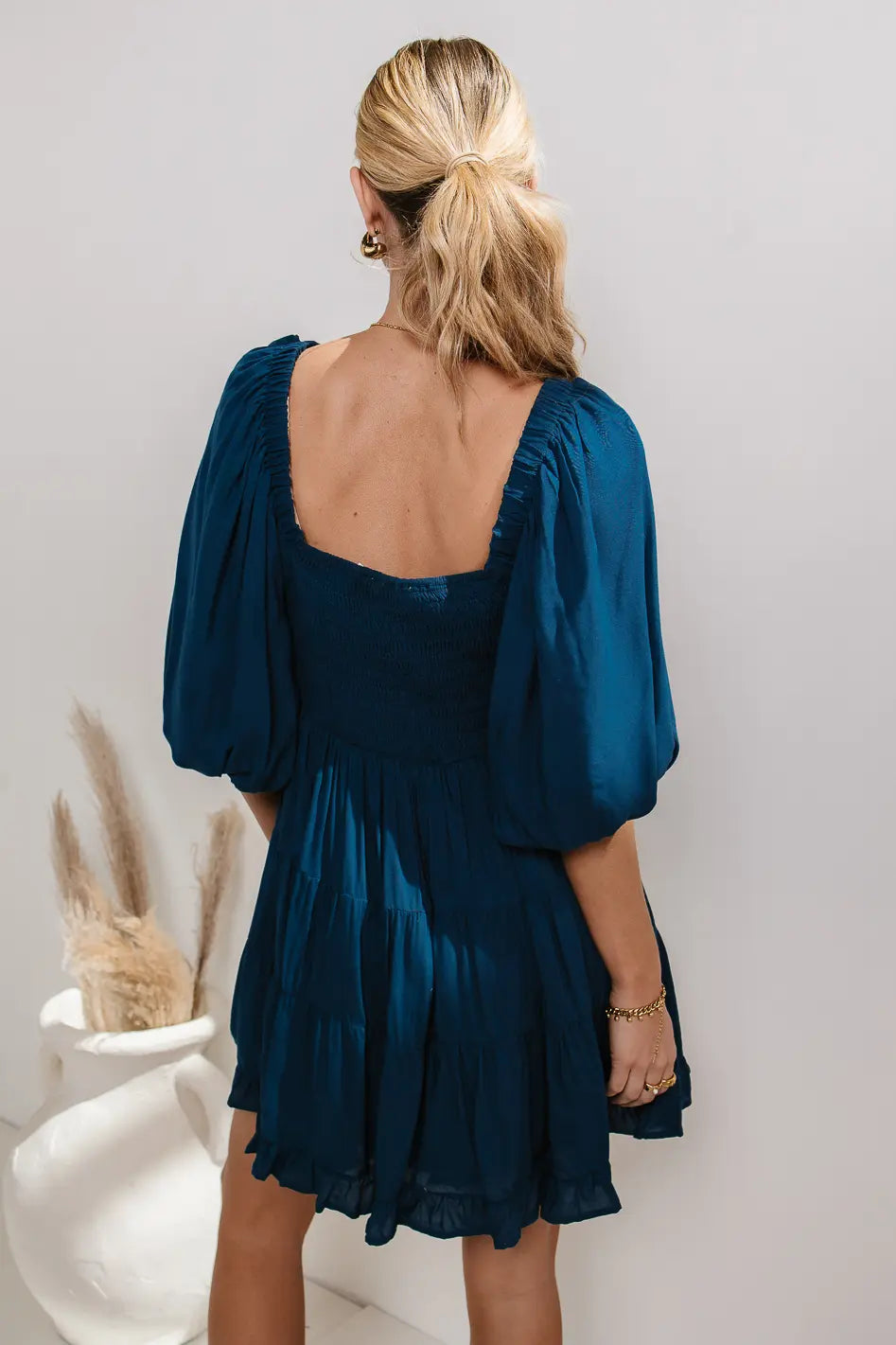 Little Runaway Mini Dress in Teal FINAL SALE