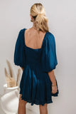 Little Runaway Mini Dress in Teal FINAL SALE