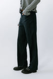 Lander Wide Leg Pants in Navy