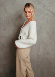 Izzy Wrap Sweater