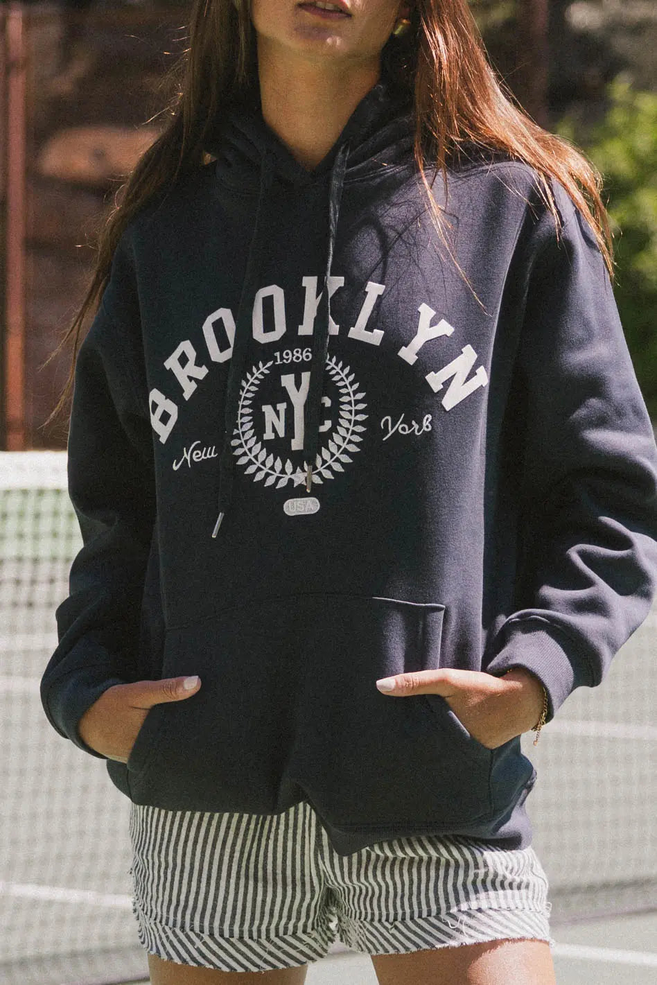 Brooklyn New York Graphic Hoodie FINAL SALE