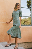 Kelsey Floral Midi Dess