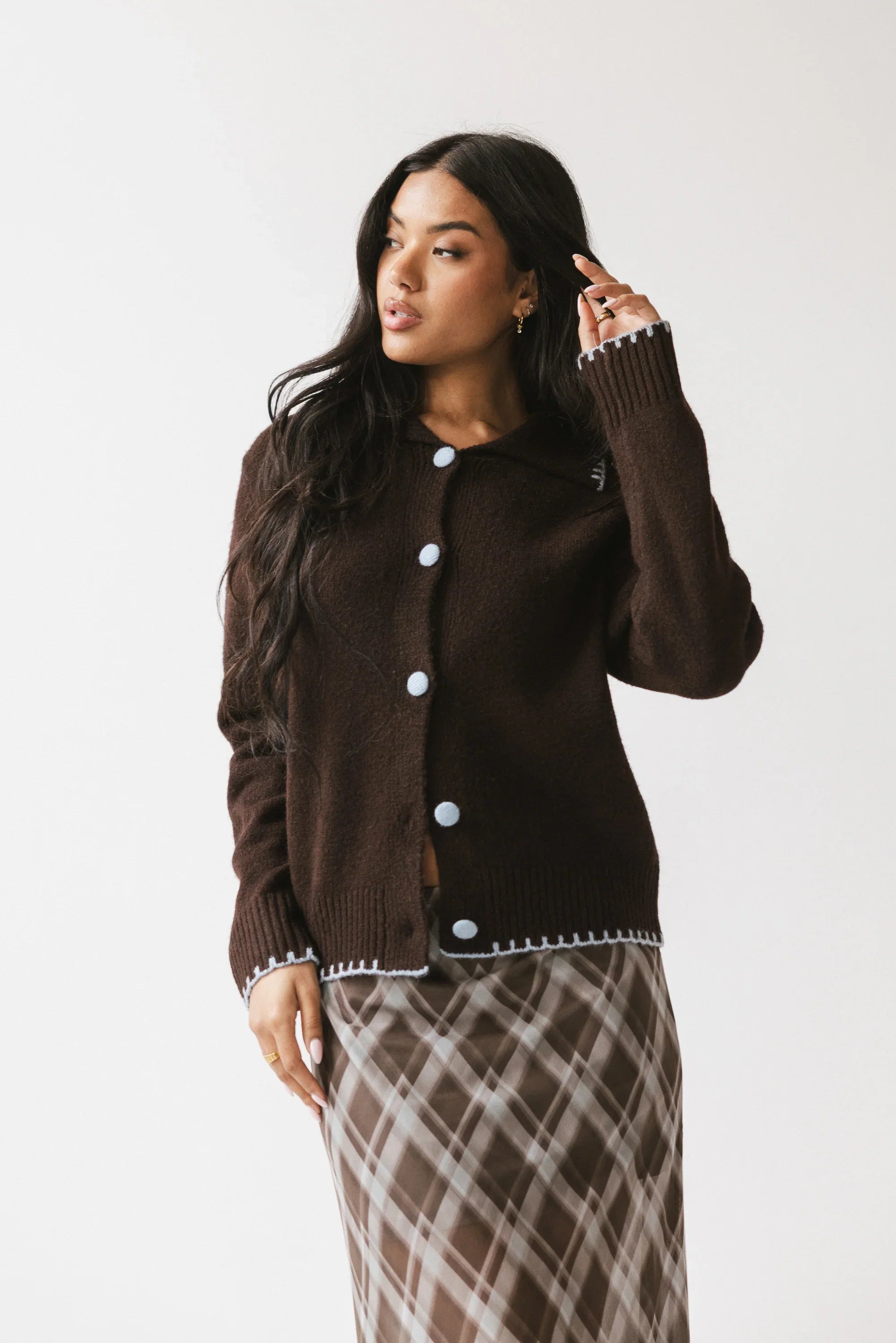 Michelle Contrast Sweater FINAL SALE