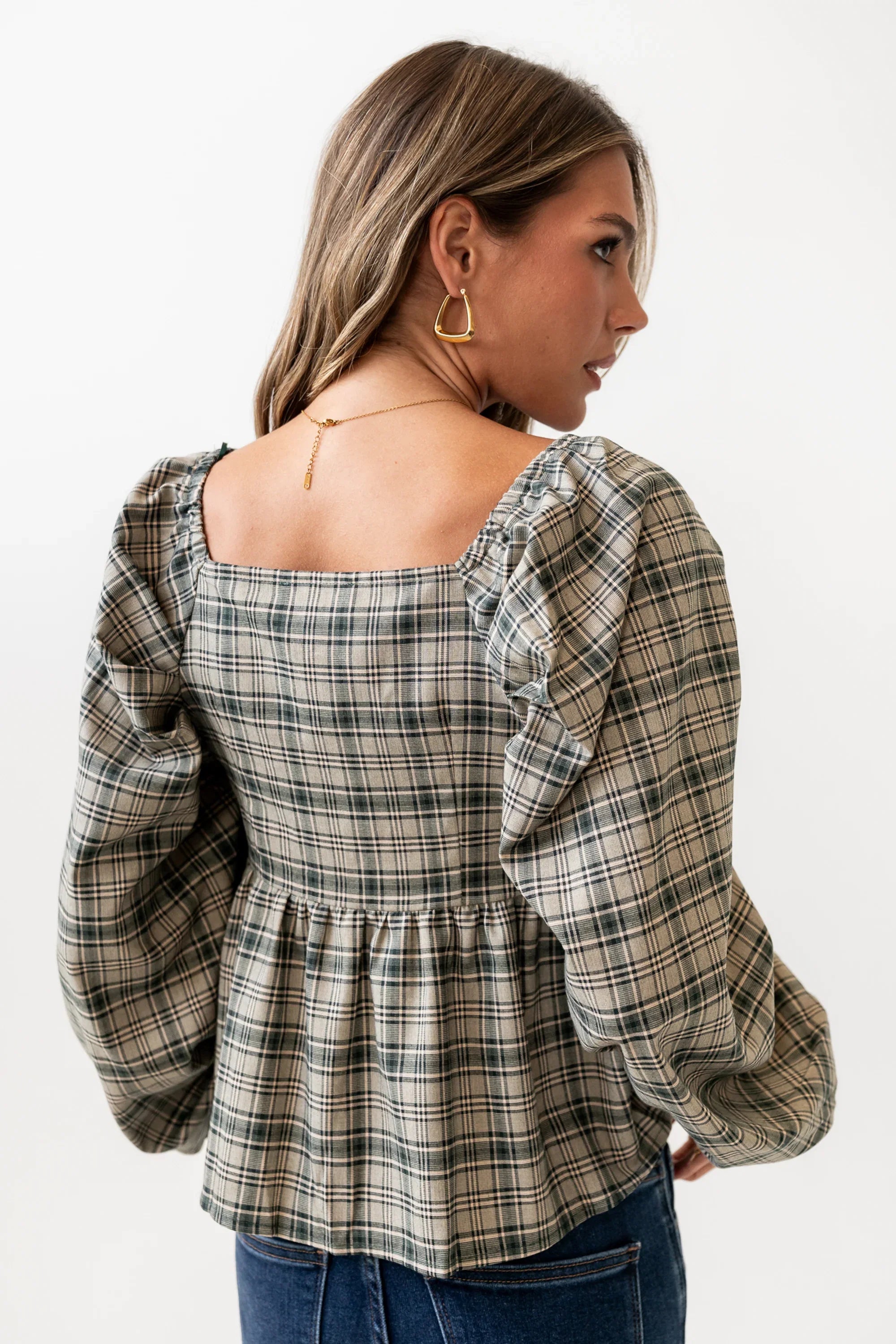 Smith Plaid Blouse FINAL SALE