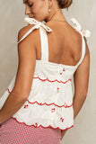 Lana Embroidered Blouse FINAL SALE