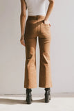 Sable Straight Leg Pants in Camel FINAL SALE