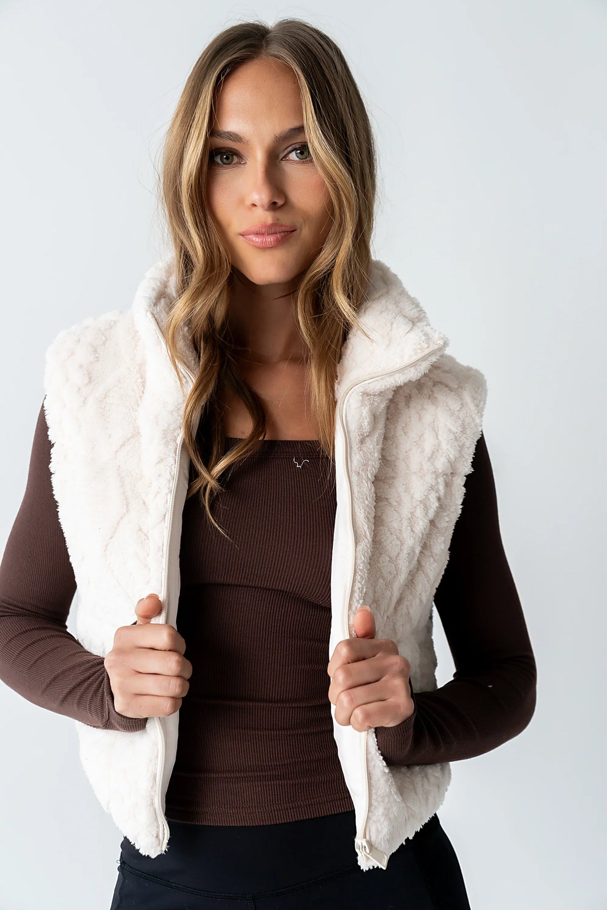 Anthony Cable Knit Vest