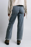 Amber Wide Leg Jeans in Medium Wash FINAL SALE