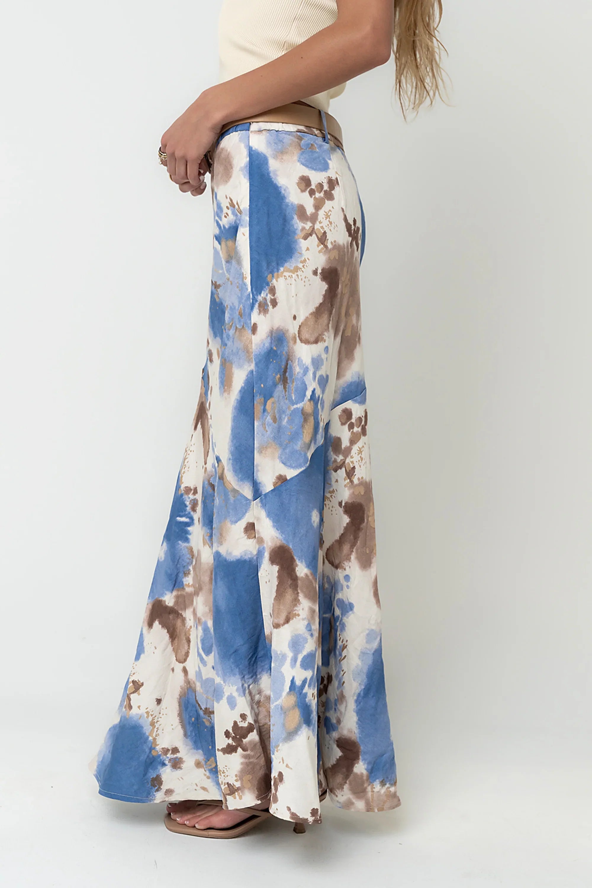 Jojo Watercolor Maxi Skirt