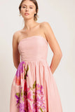 ROSE SERENADE LIGHT PINK MAXI DRESS FINAL SALE