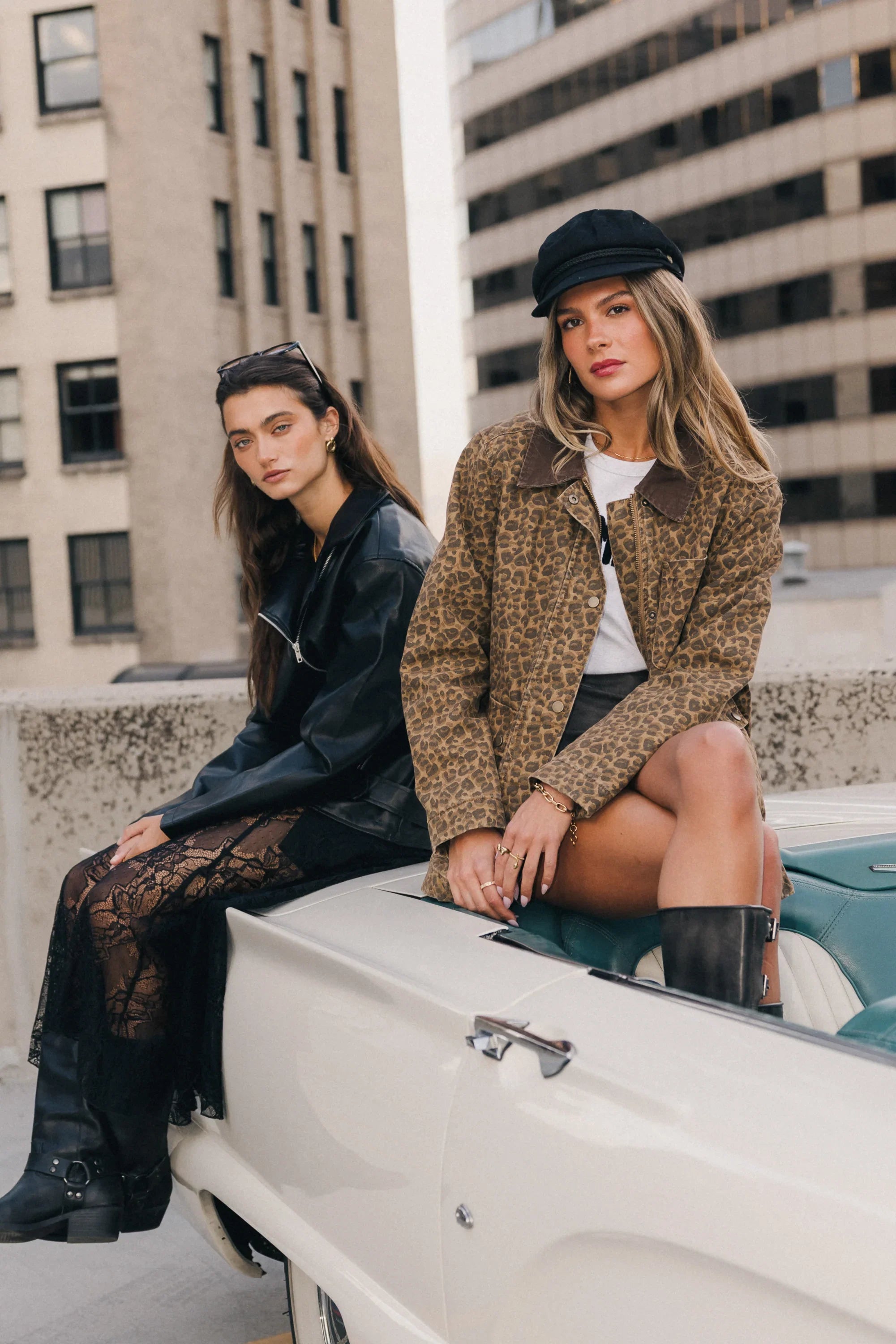 Karson Leopard Jacket FINAL SALE