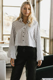 Wynn Striped Button Up FINAL SALE