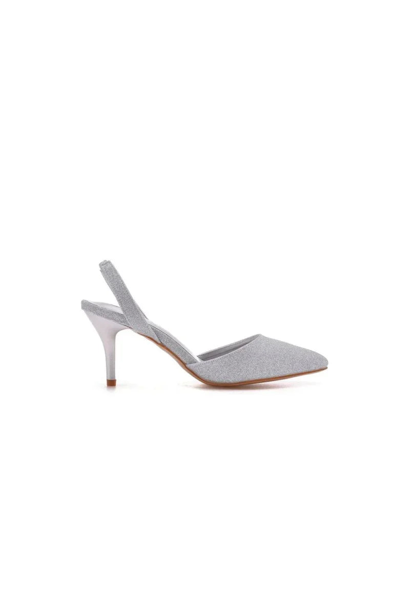 Simple Elegant Pointed Toe Stiletto Slingback High Heels