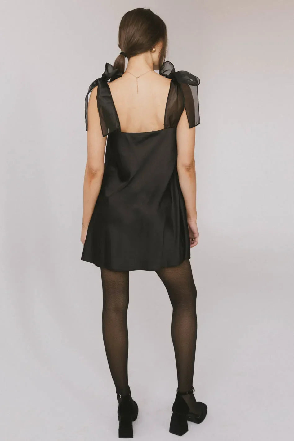 Adelle Satin Mini Dress FINAL SALE