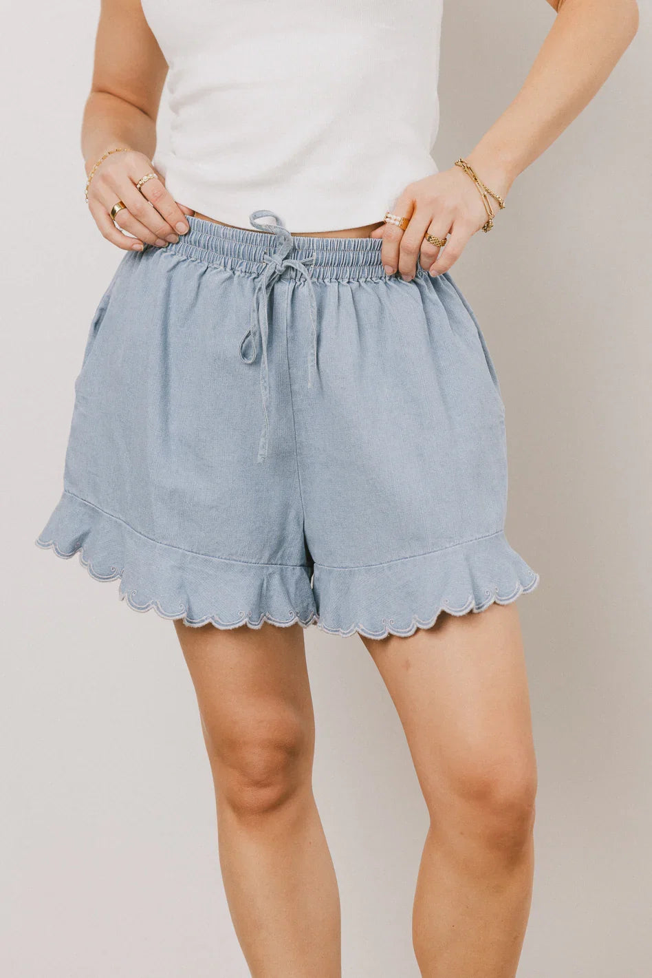 Joyce Denim Shorts