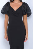 Diana Midi Dress Black
