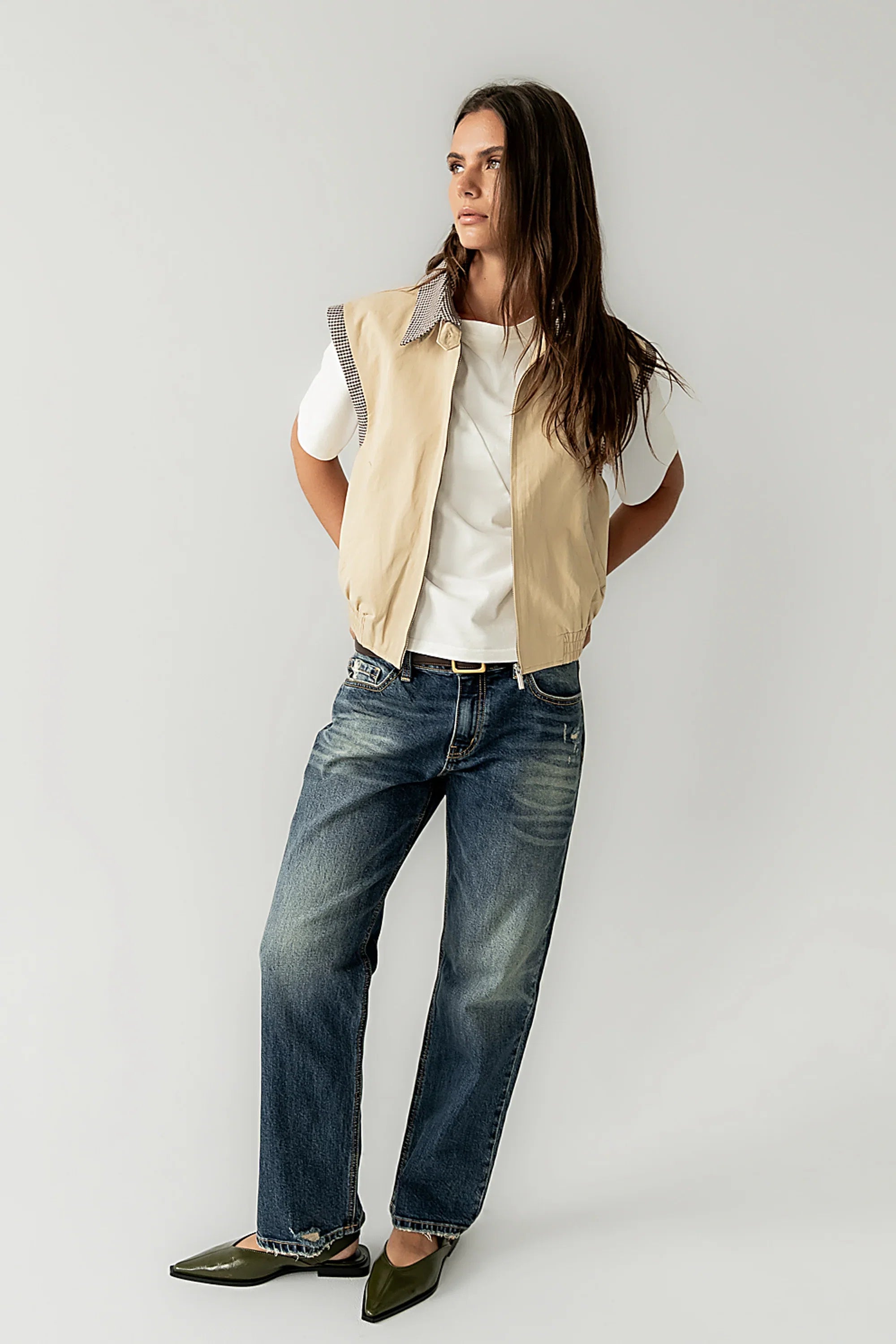 Finn Contrast Vest
