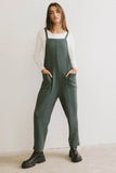 Kestrel Knit Overall in Moss FINAL SALE