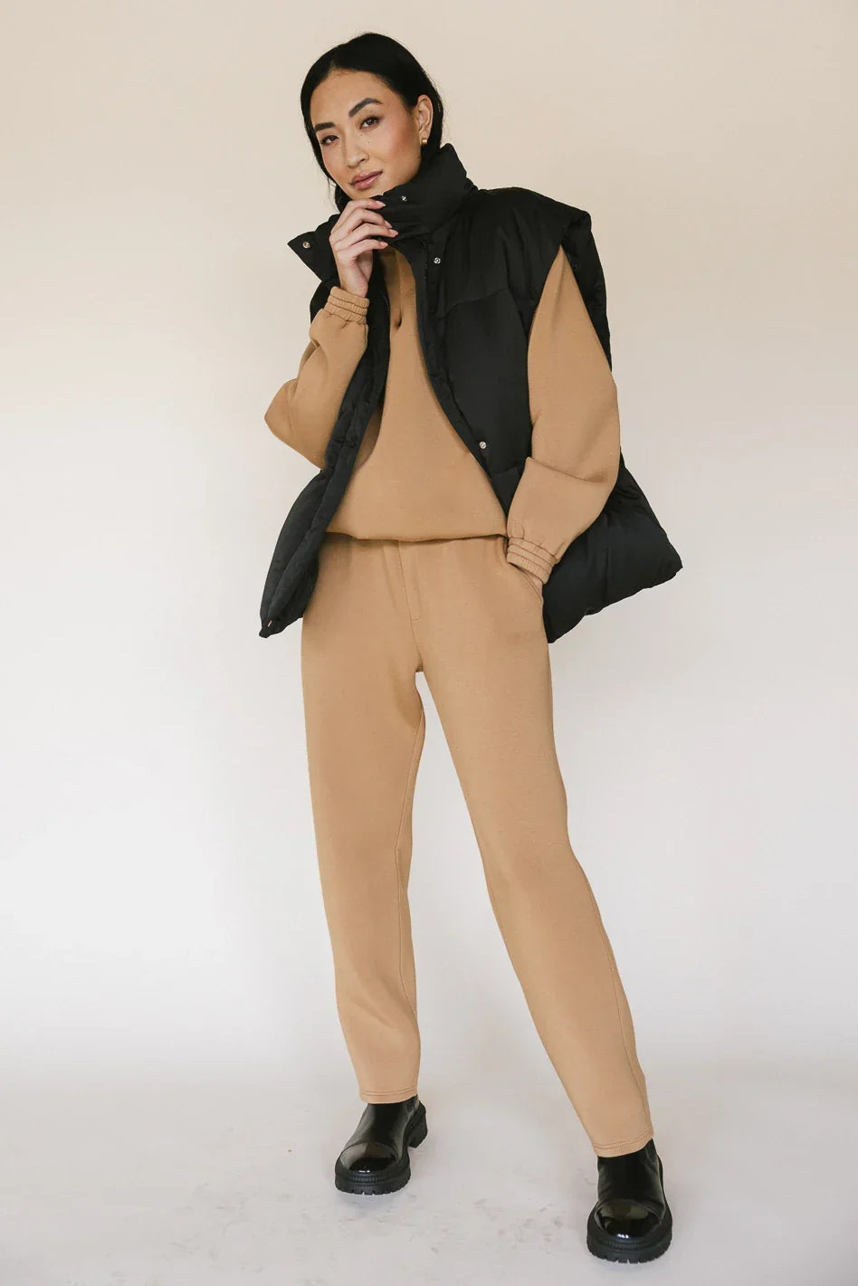Parker Sweatpants in Camel FINAL SALE
