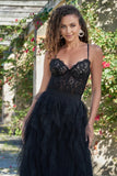 Dahlia Gown Black Tulle Lace Dress