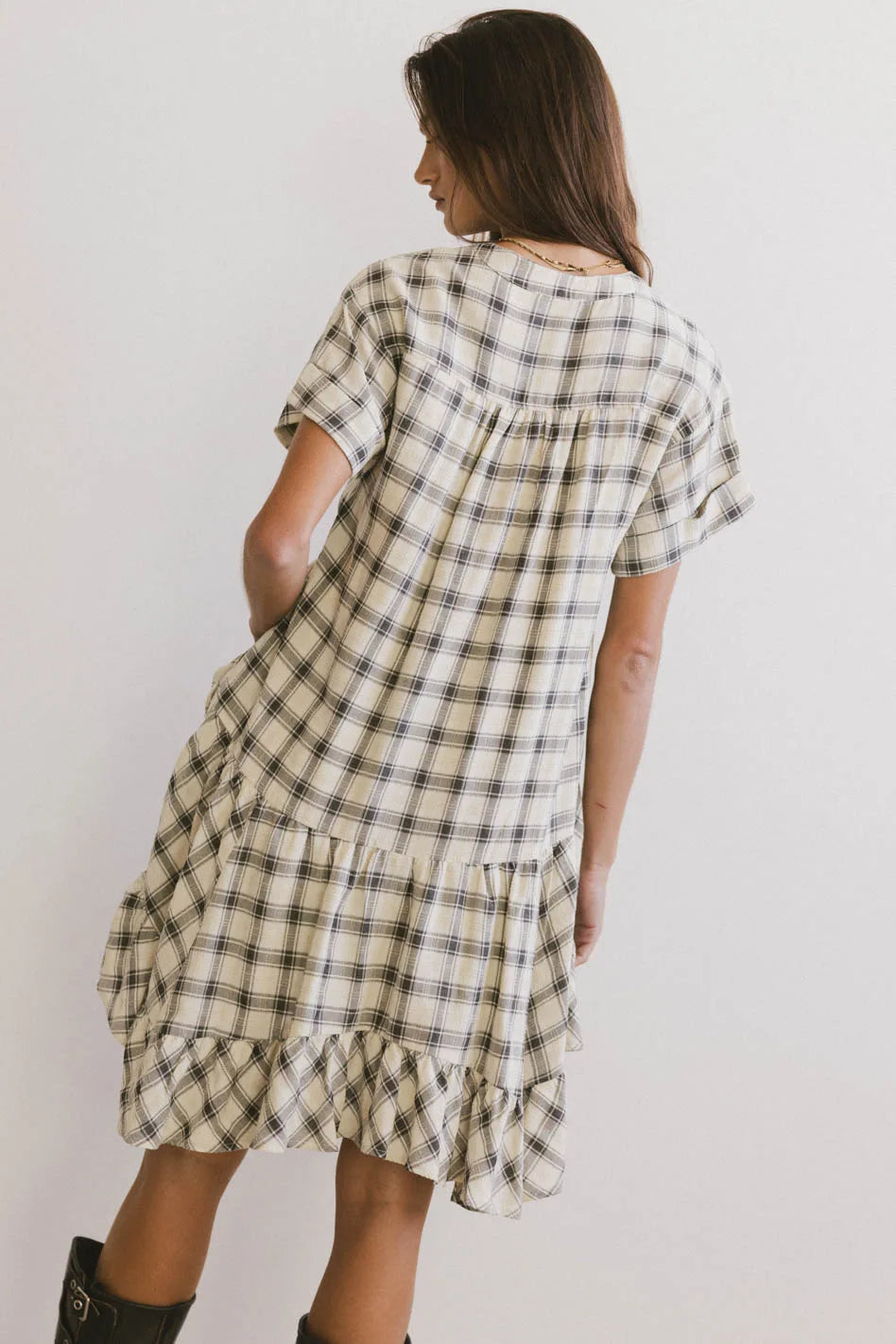 Loli Plaid Mini Dress FINAL SALE