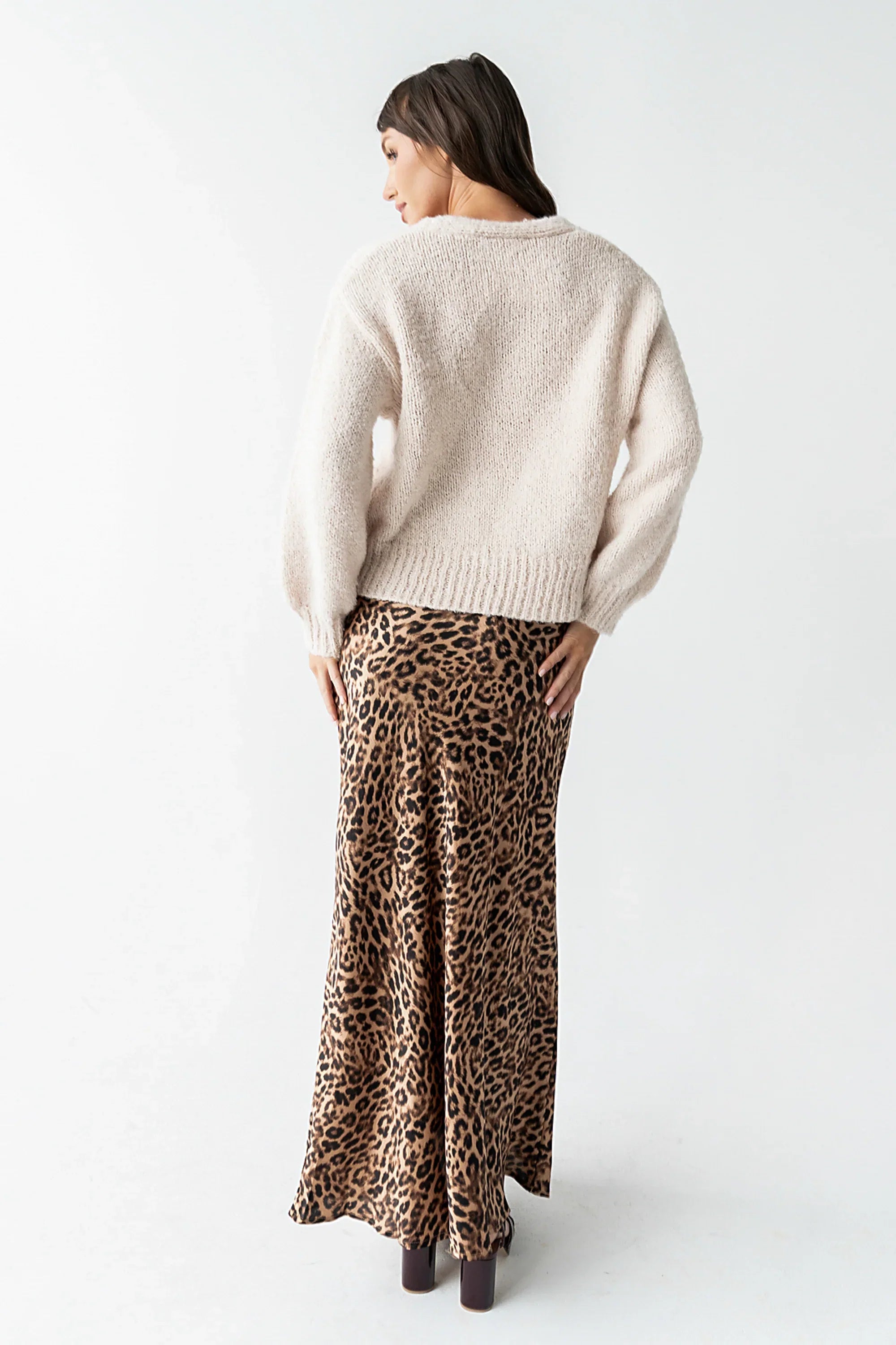 Hatton Leopard Maxi Skirt