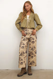 Iris Floral Wide Leg Pants FINAL SALE