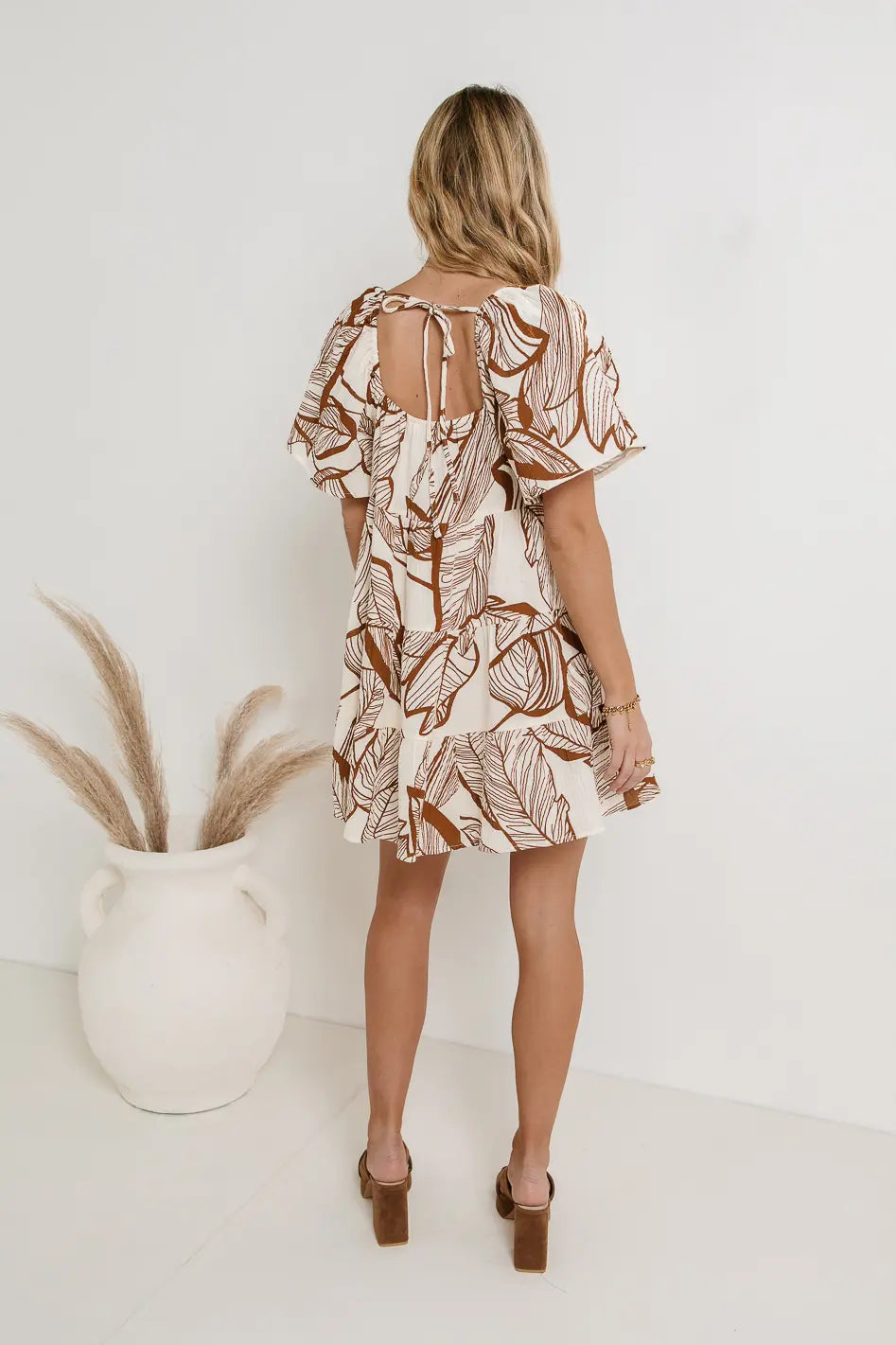 Island In The Sun Dress in Cream FINAL SALE