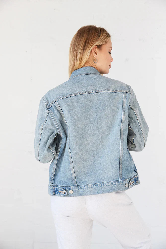 Levis Ex Boyfriend Trucker Denim Jacket For Real
