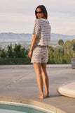 Maizey Scalloped Knit Top