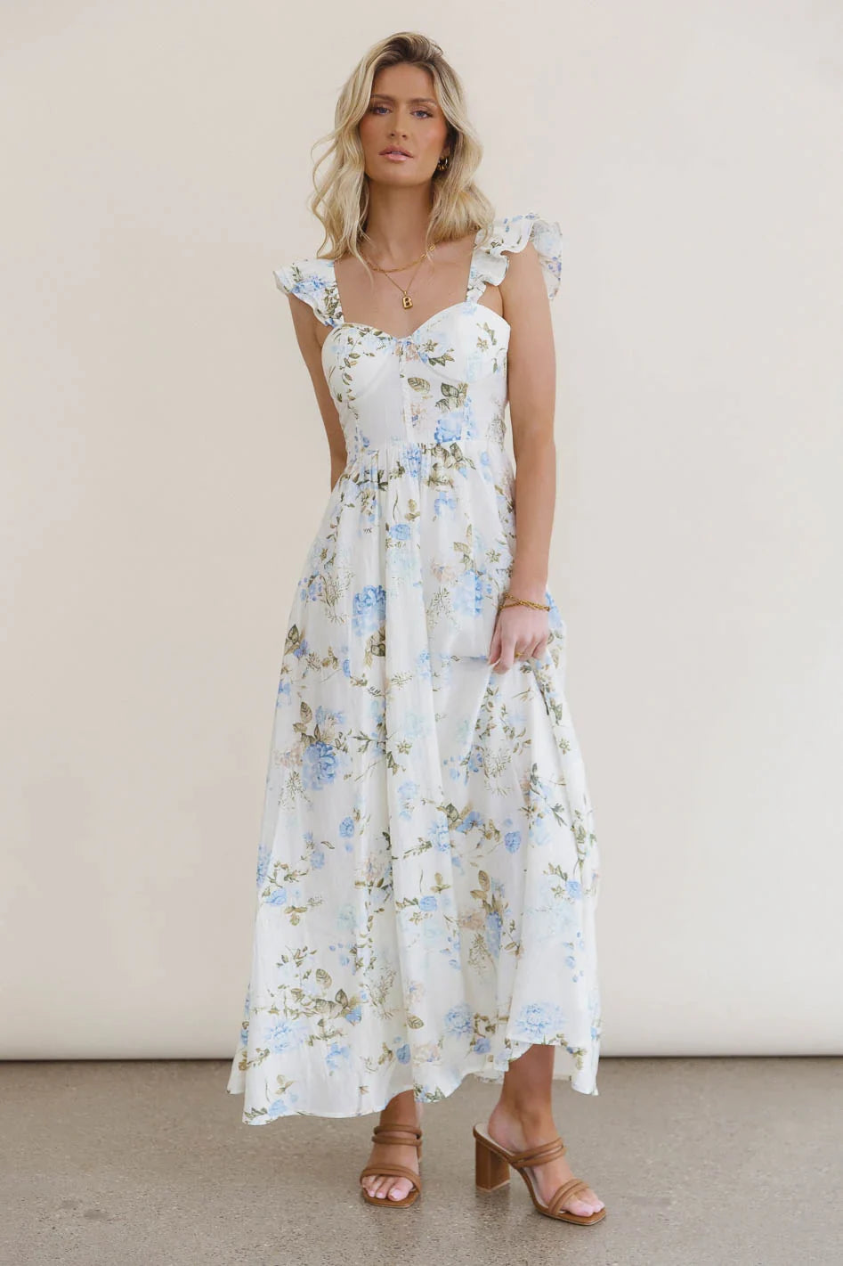 Celeste Floral Maxi Dress FINAL SALE