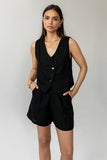 Clara Pleated Shorts