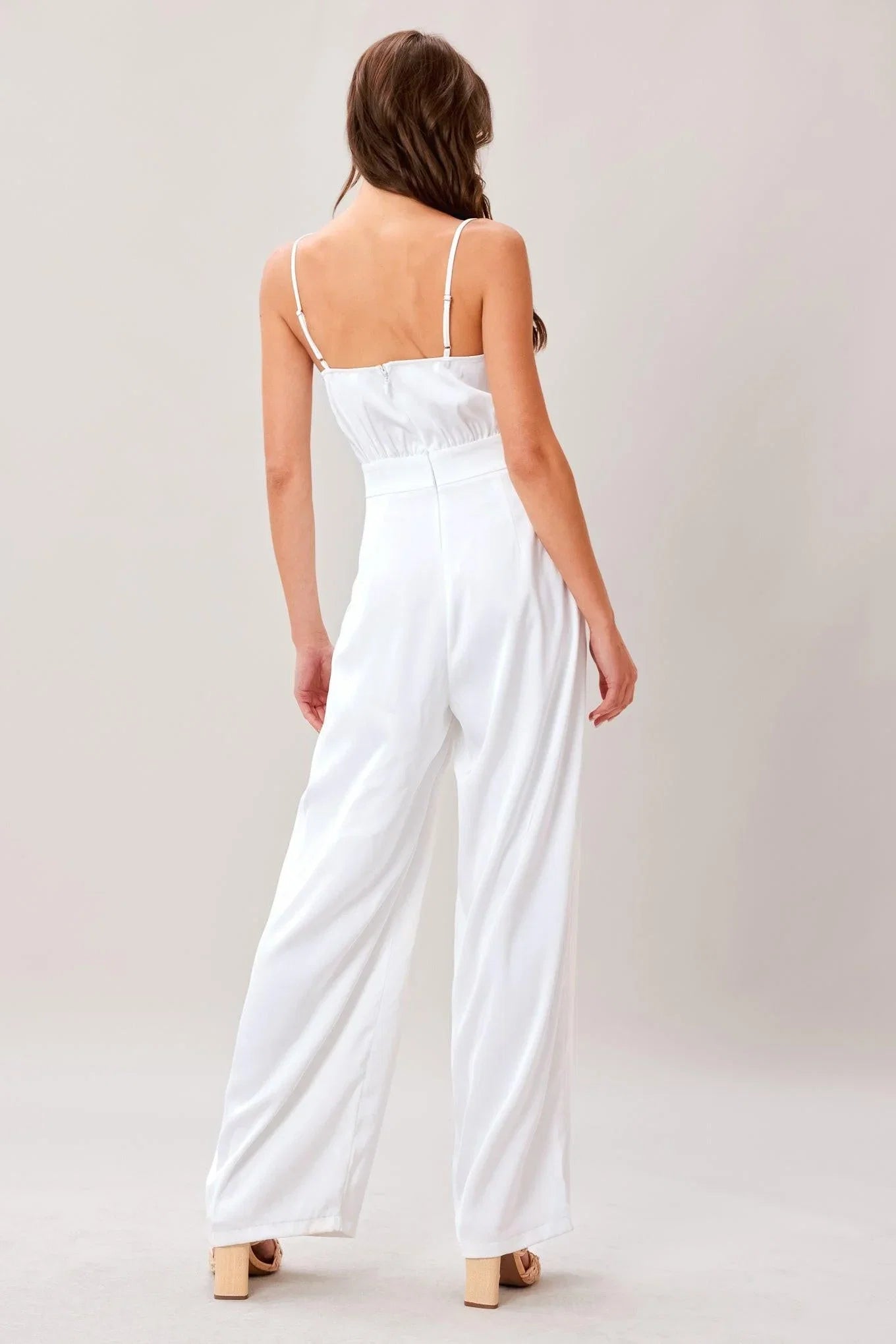 MODERN EASE WHITE JUMPSUIT