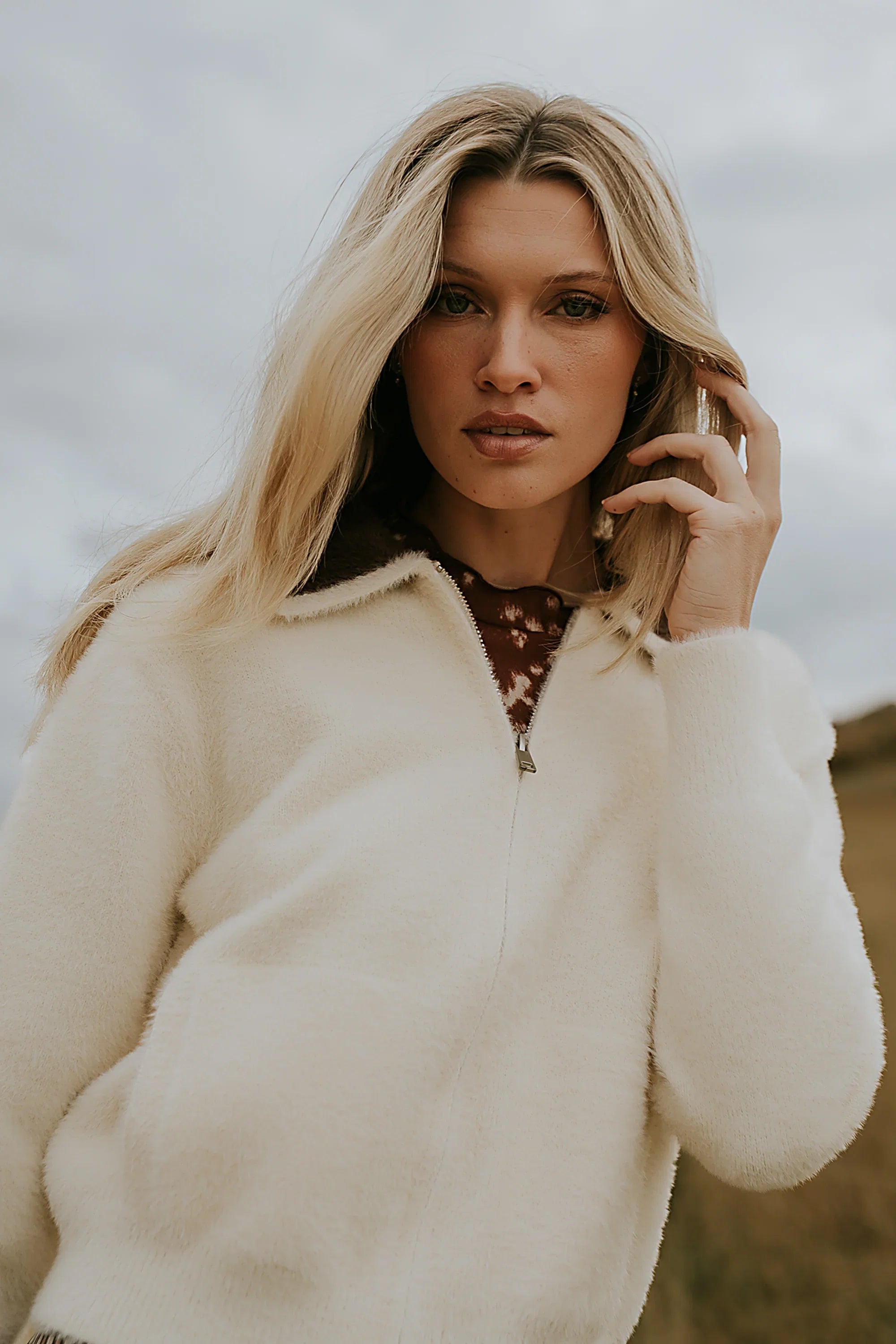 Baylen Fuzzy Jacket FINAL SALE