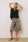 Leia Blouse in Black FINAL SALE