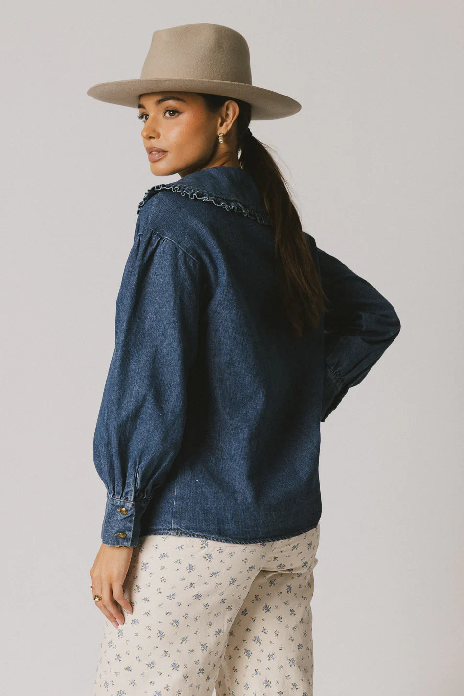 Mannie Collared Button Up FINAL SALE