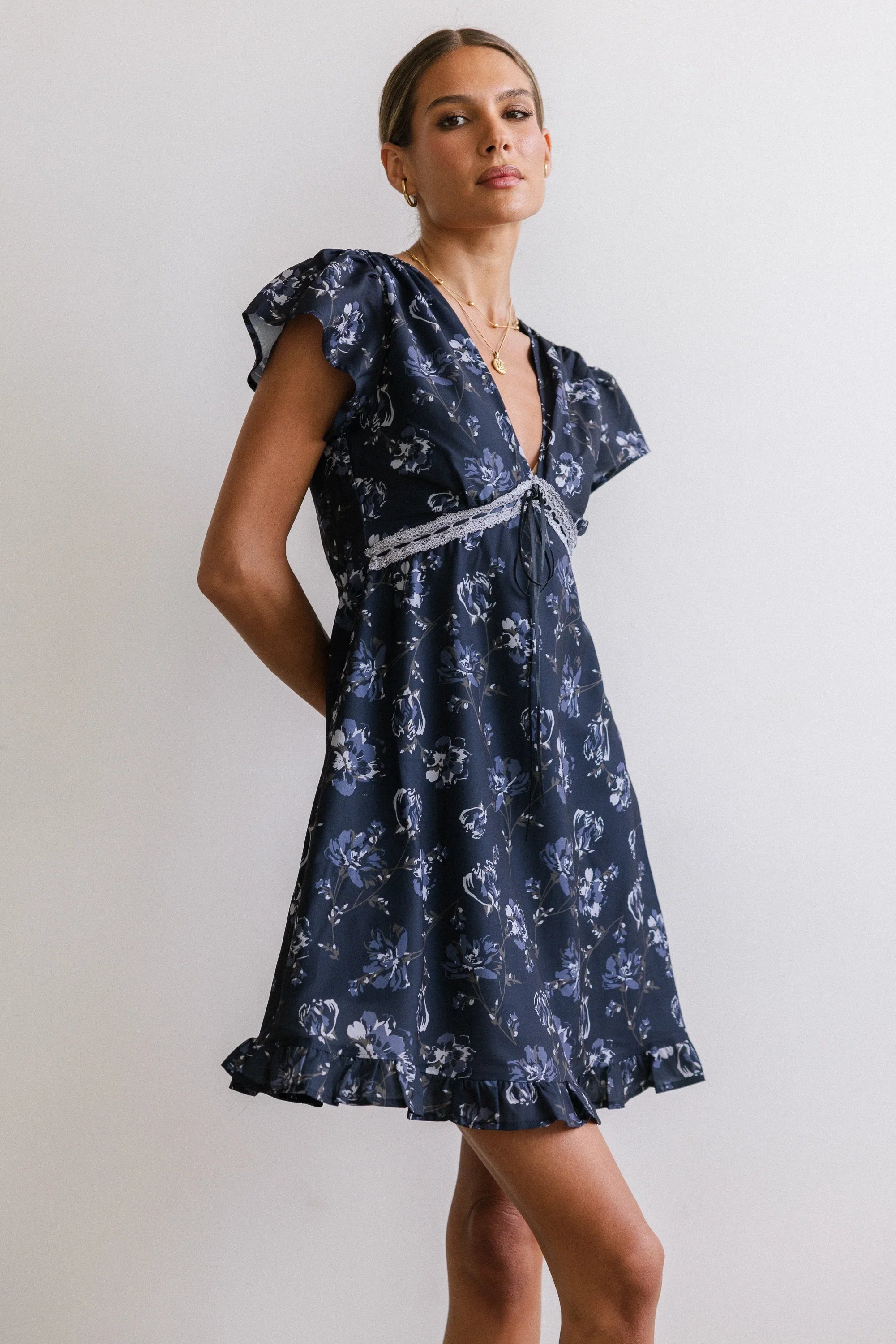 Valerie Floral Mini Dress FINAL SALE