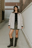 Bennie Oversized Shacket FINAL SALE