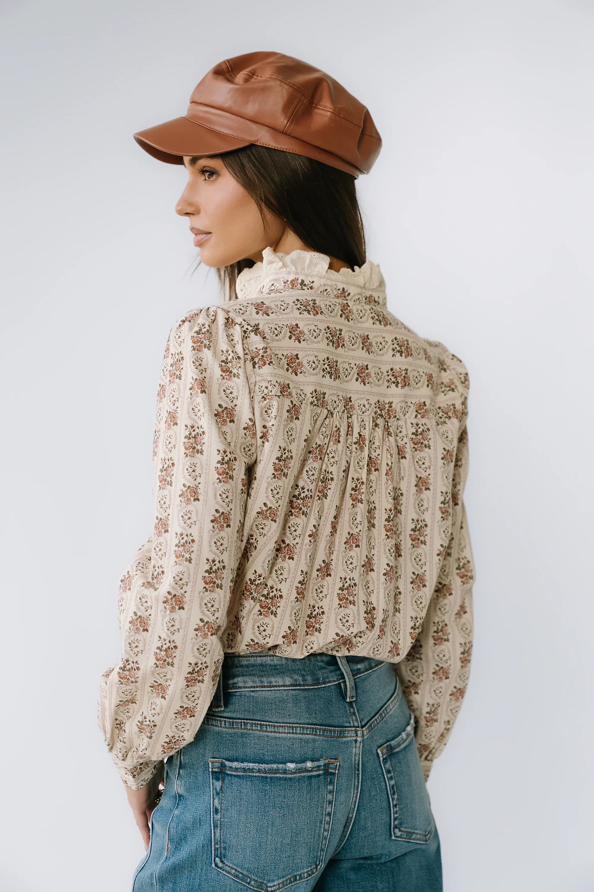 Markel Lace Trim Blouse FINAL SALE