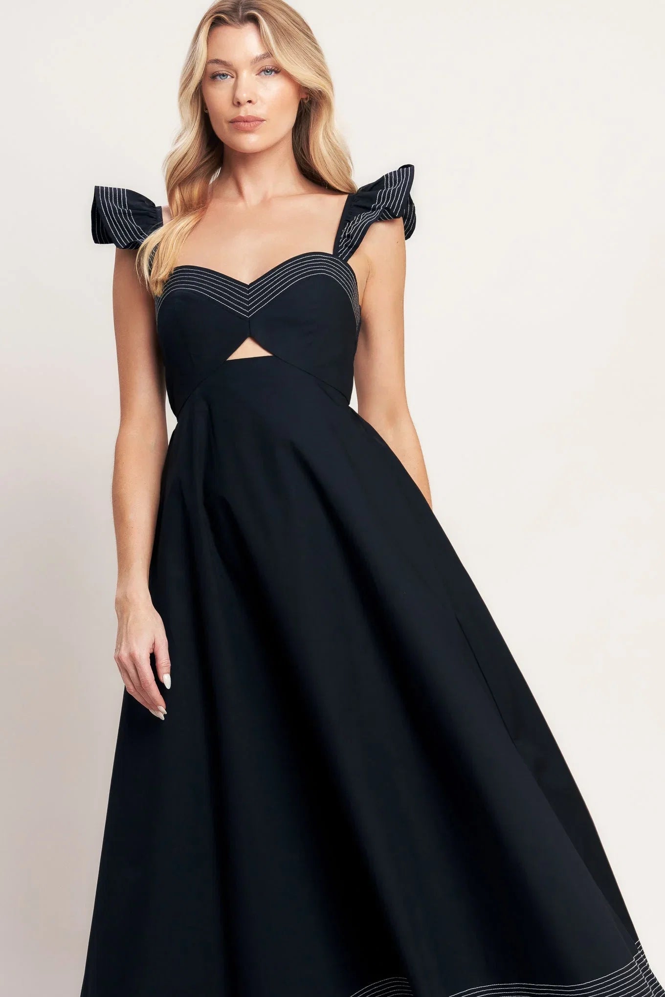 BEAUTIFULLY UNEXPECTED MIDI DRESS