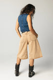 Alden Bermuda Shorts in Rust