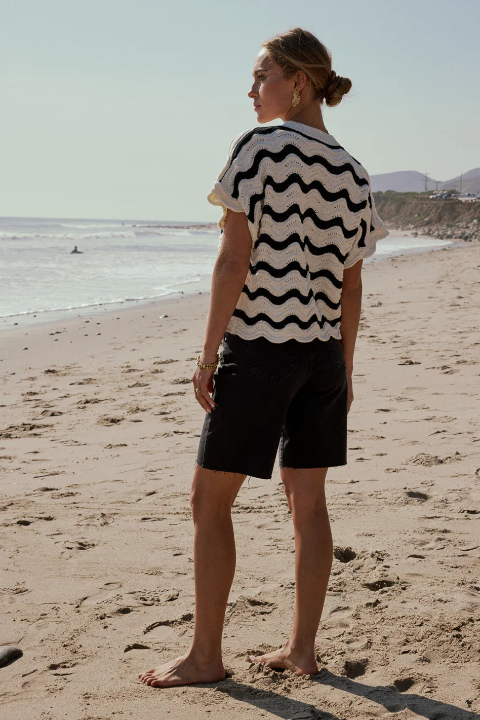Marlene Wavy Sweater FINAL SALE