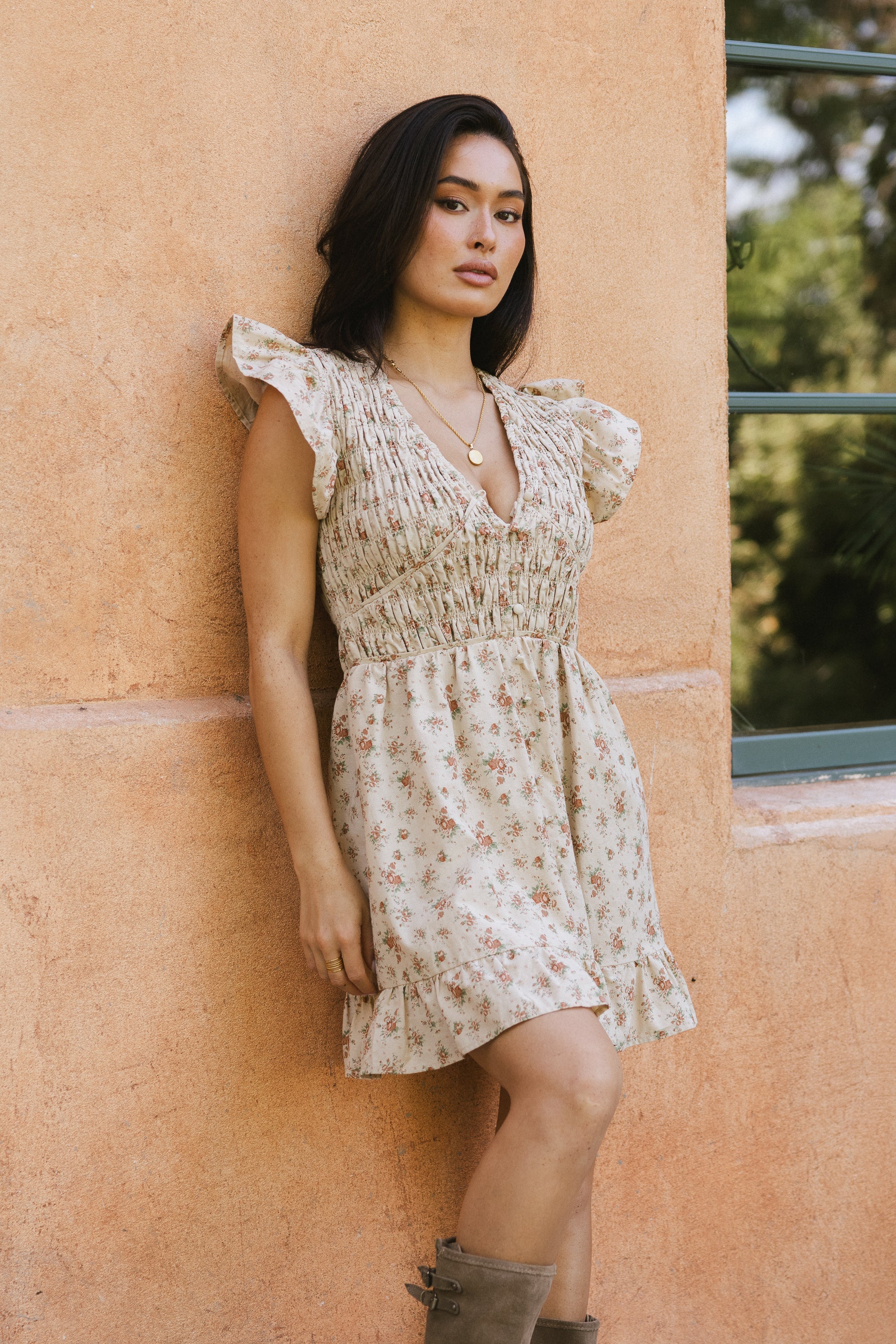 Kayce Floral Mini Dress FINAL SALE