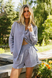 Delta Striped Button Up